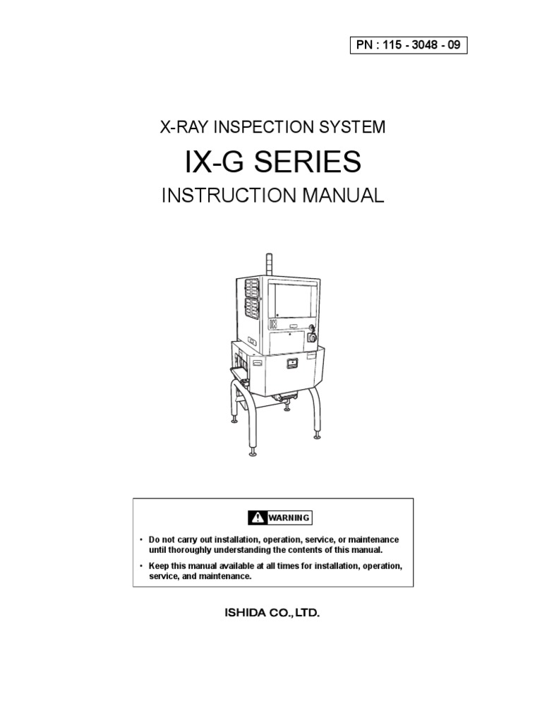 Ix G Series Instruction Manual Pdf Software Switch