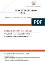 Systeme D'Exploitation Unix: Université de Fianarantsoa École Nationale D'Informatique