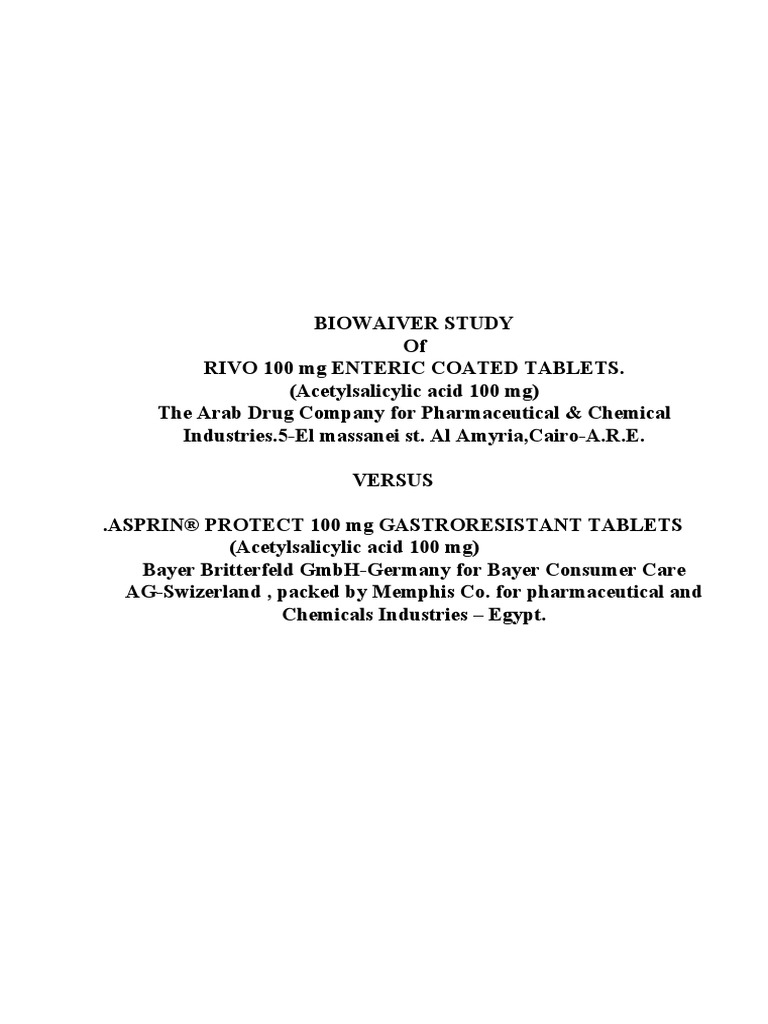 BW Report (Rivo) | PDF | Detection Limit | Accuracy And Precision