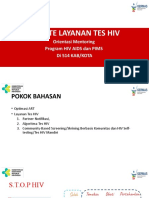 Update Layanan Tes HIV