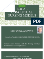 Local Conceptual Nursing Models ONLINE