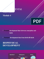 MODULE 4 Developmental Theories