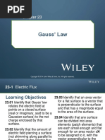 Chapter 23 Gauss Law