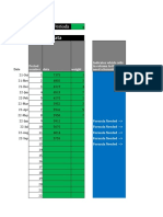 Number of Periods: Data Weight Period Number Indicates Which Cells in Column To The Right Need A Formula