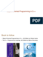 Object Oriented Programming in C++ Guide