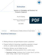 Lec09 Estimation