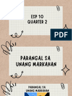 Lesson 1 ANG PAGKUKUSA NG MAKATAONG KILOS