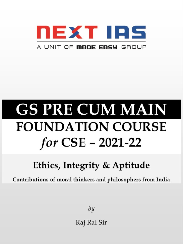Contributions of Moral Thinkers and Philosophers From India PDF