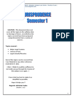 Jurisprudence Notes Sem1-1