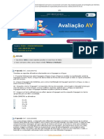 PROVA DE PORTUGUES 4 PERIODO - Passei Direto