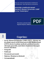 Nona Șoroc, Augustin Stepanov. Obiecte Memoriale A Medicului-Savant S. M. Rubaşov, Păstrate În Muzeul Universitar USMF Nicolae Testemiţanu