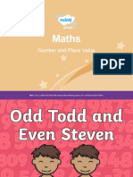 Lesson Presentation Odd Todd and Even Steven