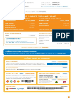 Resumen tarjeta Cencosud con detalle pagos, consumos y cuotas