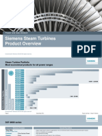 Siemens Steam Turbines Product Overview Power and Gas Division - Compress