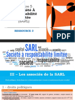 RESSOURCE 3 Les Associã©s Dune SARL Ã©tudiants