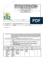 RPS Perencanaan Pembelajaran Biologi New