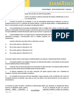 Estudo Direito Administrativo - Perguntas e Respostas