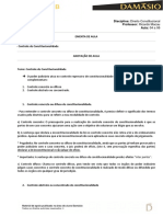 Resumo - Direito Constitucional - Aula 04 A 06 - Controle de Constitucionalidade - Prof Ricardo Macau