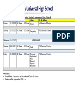 ICSE-UHT-Class X - Prelim 2 Assessment Plan-February, Week 47