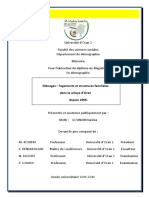 Ménages-Logements Et Structure Familiale