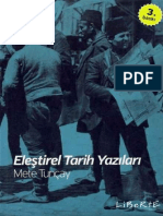 Mete Tunçay - Eleştirel Tarih Yazıları