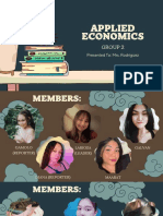 Applied Economics - Group 2