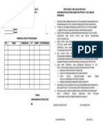 FORMULIR PENDAFTARAN ANGGOTA RUKUN KEMATIAN RT003/011