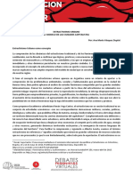 Extractivismo Urbano: el modelo de las ciudades capitalistas