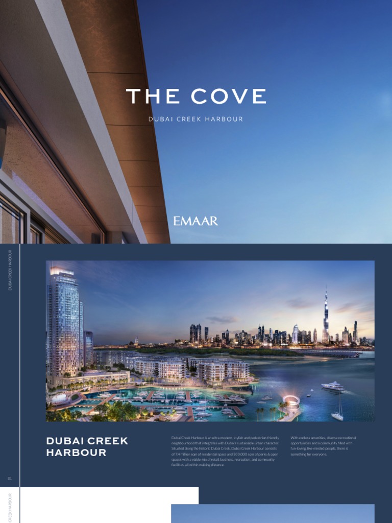 The Cove DCH Brochure | PDF | Dubai