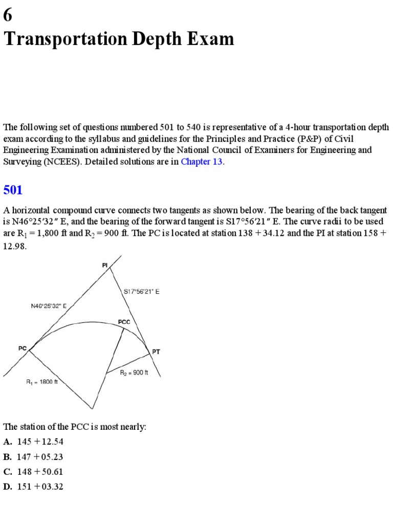 Depth Exam | Download Free PDF | Traffic | Lane