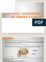 Anatomia Topografica de Cabeza y Cuello