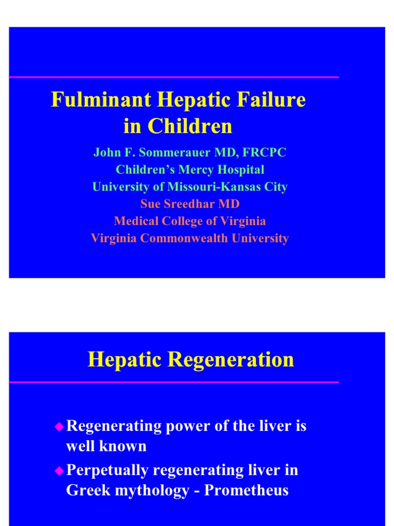 15 Hepatic Failure | PDF | Liver | Hepatitis