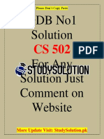 CS502 GDB 1 Sol