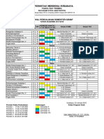 Jadwal Genap 2017-2018