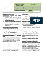 Reacciones Químicas GRADO1002 