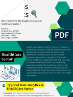 Healthcare Analytics Use Cases