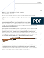 Carcano Rifle Series of The Regio Esercito - Comando Supremo