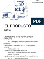 Unidad 4 El Producto