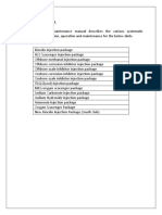 Installation and Maintenance Manual for Chemical Injection Packages