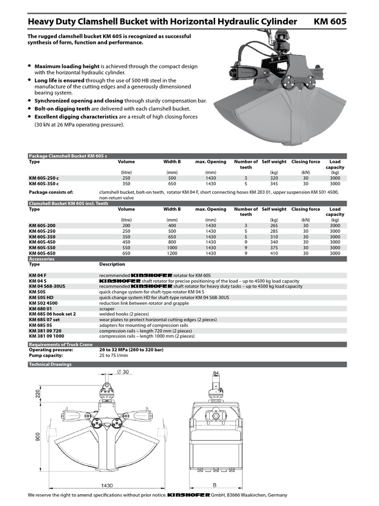 KM 605 Eng | PDF | Equipment | Mechanical Engineering