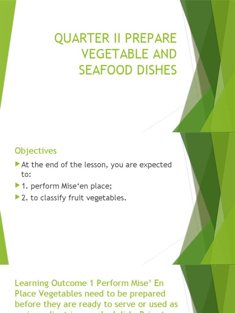 Q2P2Prepare Vegetable and Seafood Dishes PDF