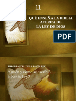 12 Que Enseña La Biblia Acerca de LA LEY de DIOS