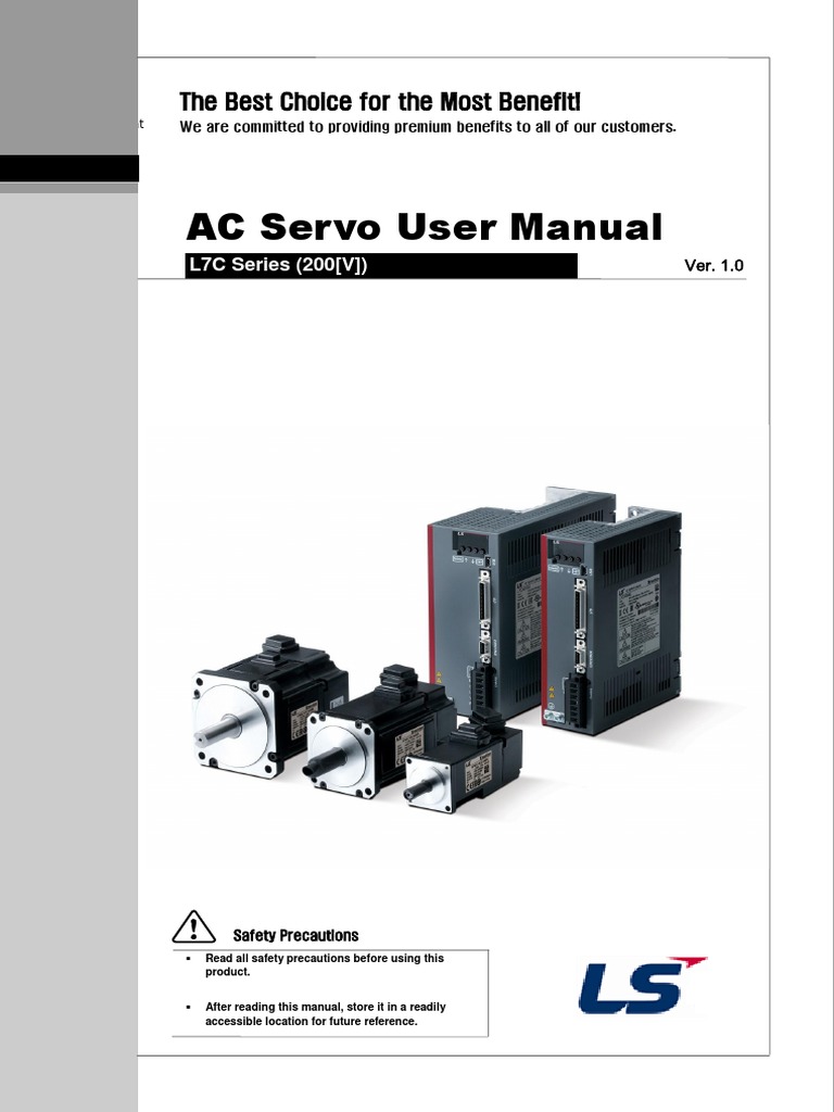 L7CA Manual PDF Electric Motor Power Supply