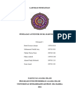 LAPORAN EVALUASI