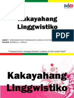 Kakayahang Lingguwistiko