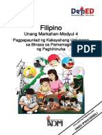Filipino 8 Q1 - M4 For Printing