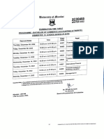 Wniversitp of Mlumbai: Examination Time Table Financel Based)
