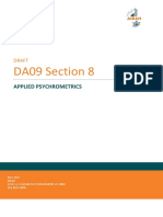 Section 8 Applied Psychrometrics Draft Da09 Section 8 Applied Psychrometrics