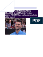 Rus Napravio Međunarodni Skandal U Australiji: Teniser Poslao POLITIČKU Poruku, Odmah Traže Oštru Kaznu!