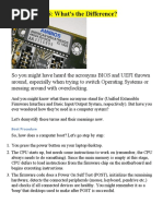 Bios and Uefi 2